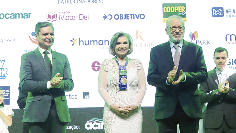 Nádia Felippe, a primeira mulher comendadora