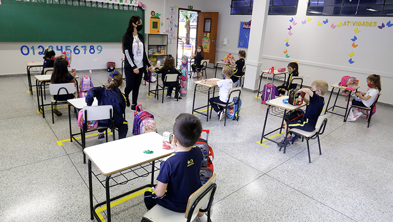 Com trabalho ativo do Sinepe, escolas particulares retomam aulaas presenciais